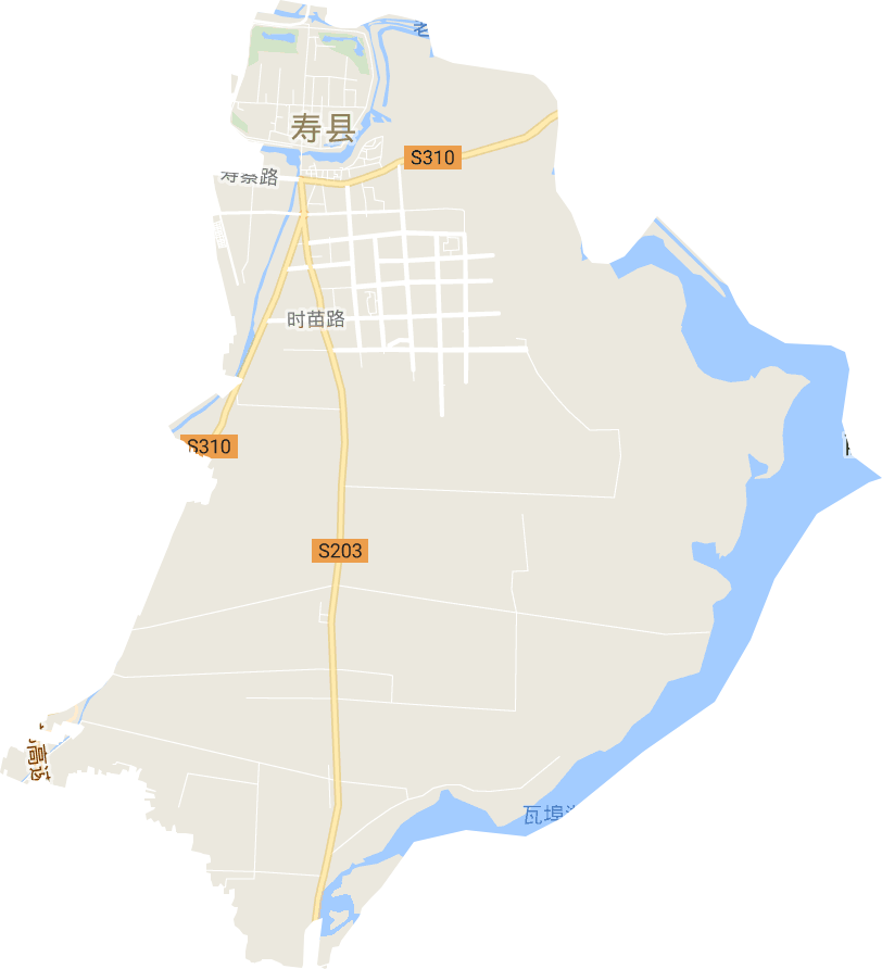寿春镇电子地图