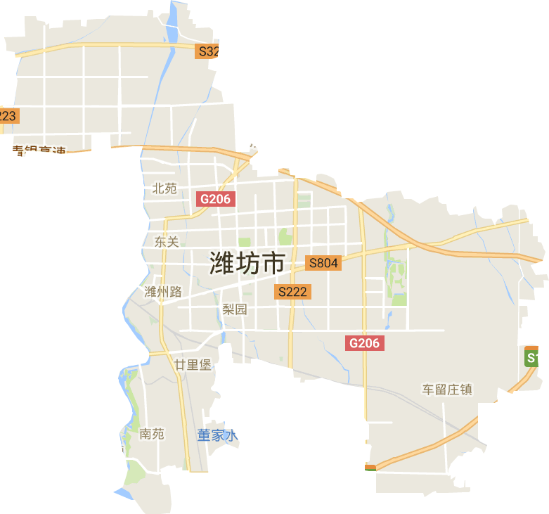 奎文区电子地图