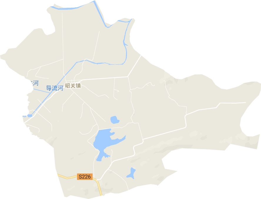 昭关镇电子地图