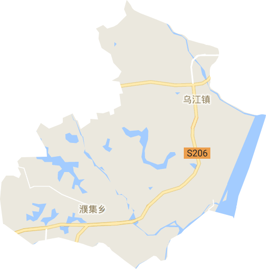乌江镇电子地图