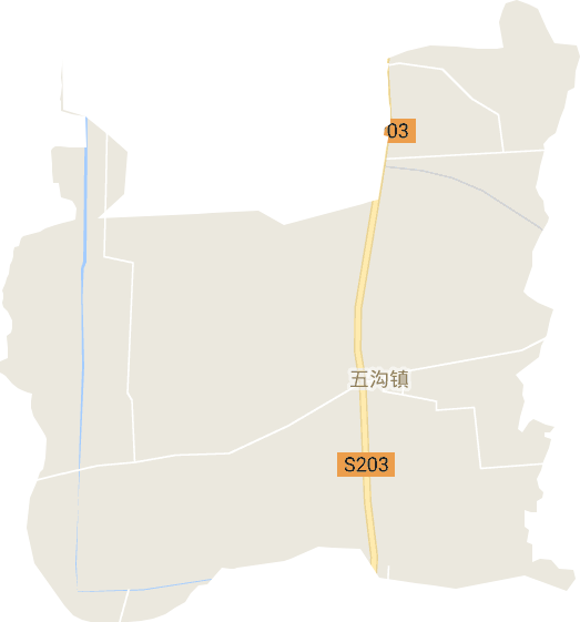 五沟镇电子地图