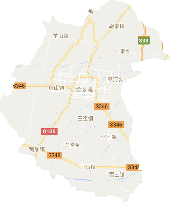 金乡县电子地图