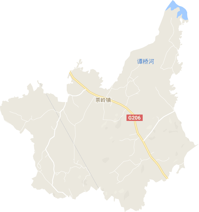 茶岭镇电子地图