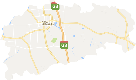 邹城市电子地图