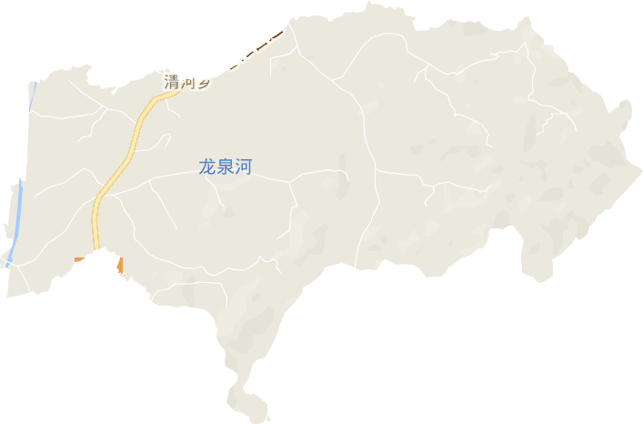 清河乡电子地图