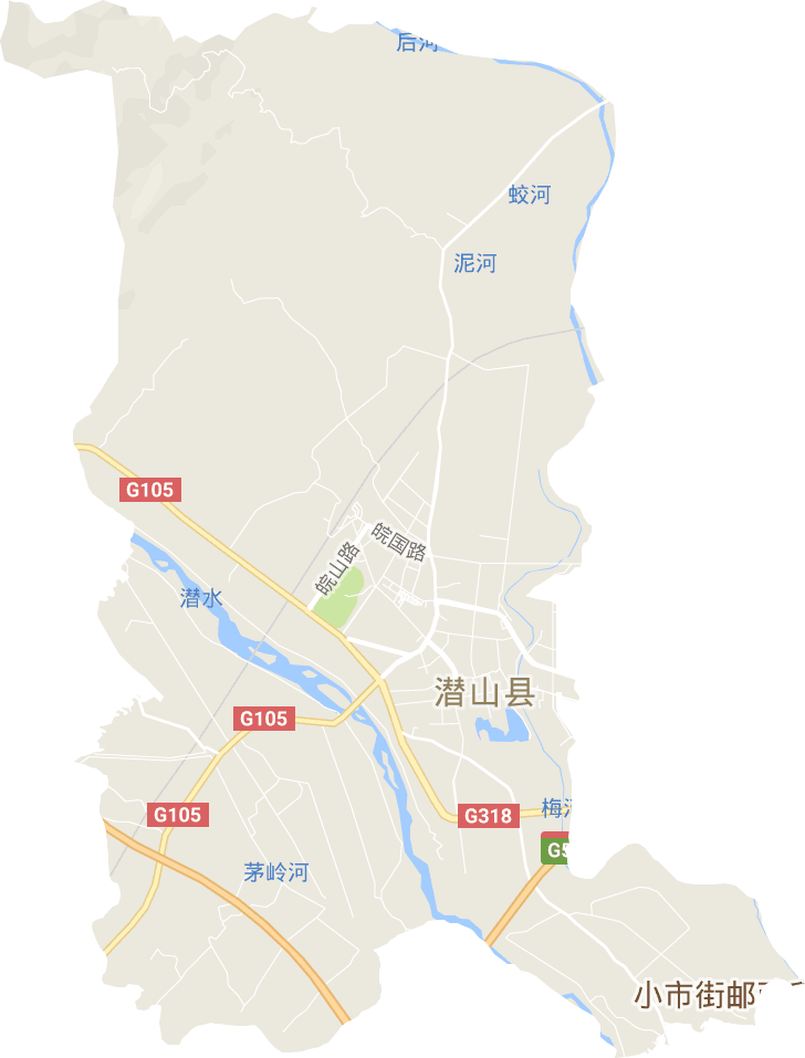 梅城镇电子地图