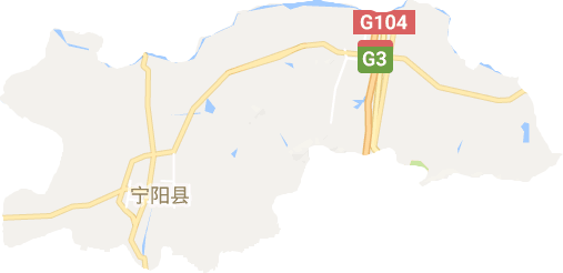 宁阳县电子地图
