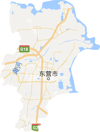 东营市电子地图