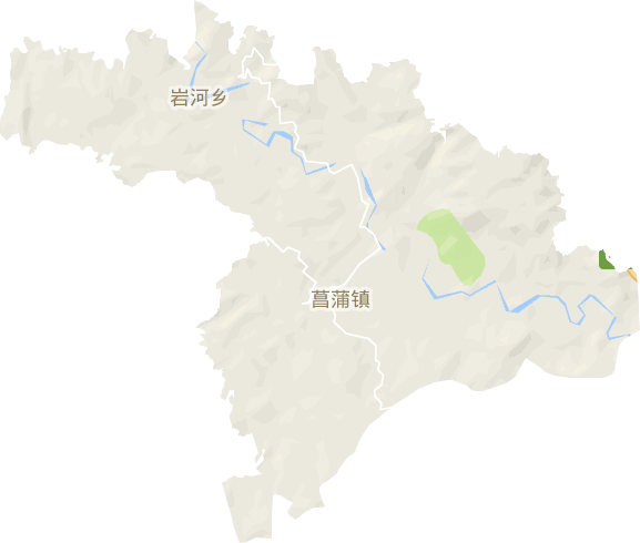 菖蒲镇电子地图