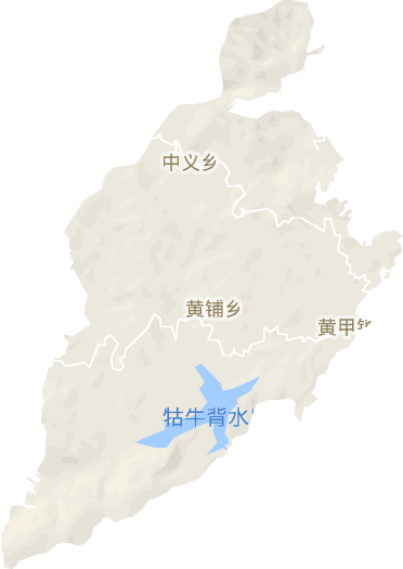 黄甲镇电子地图
