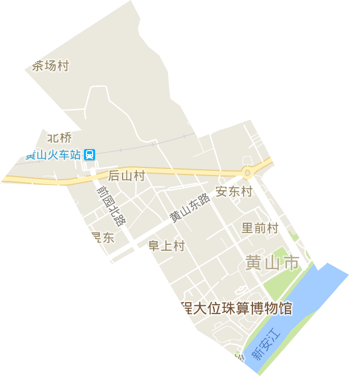 昱东街道电子地图