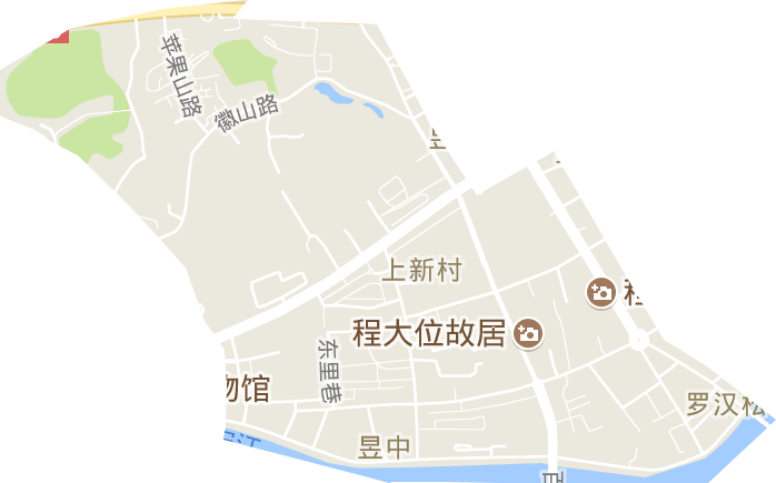 昱中街道电子地图