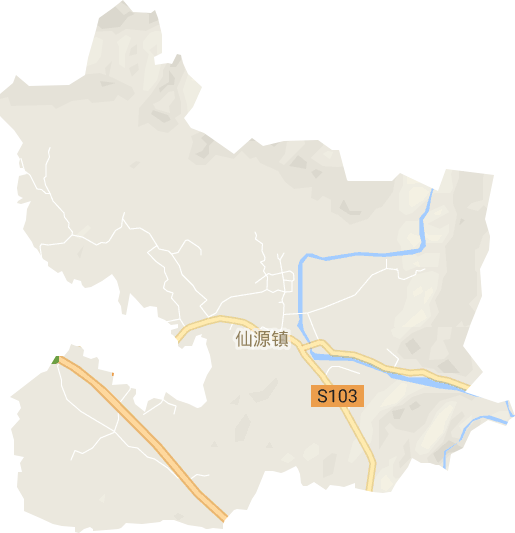 仙源镇电子地图