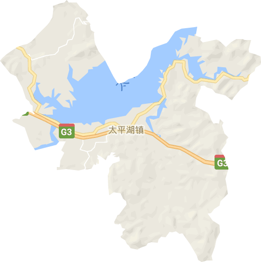 太平湖镇电子地图