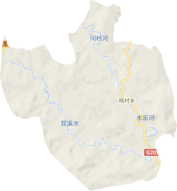 杨村乡电子地图