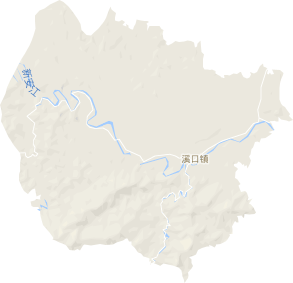 溪口镇电子地图