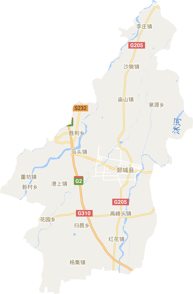 郯城县电子地图