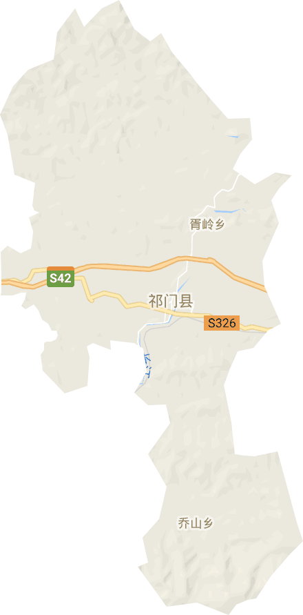 祁山镇电子地图
