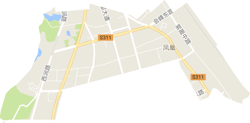 凤凰街道办事处（滁州市开发区）电子地图