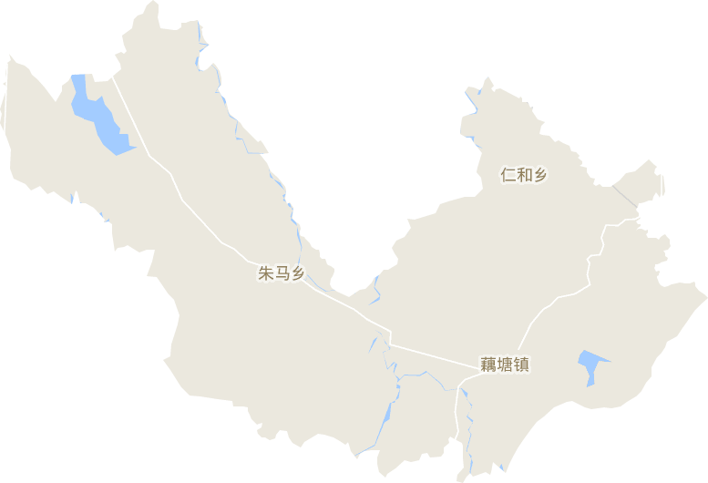 藕塘镇电子地图
