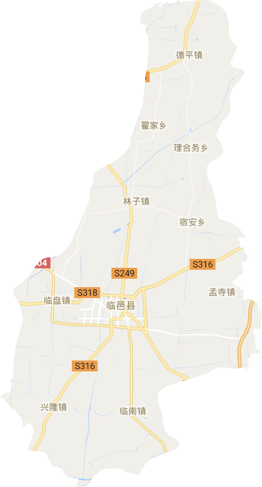 临邑县电子地图