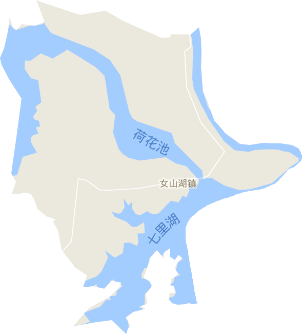 女山湖镇电子地图
