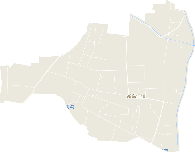 新乌江镇电子地图