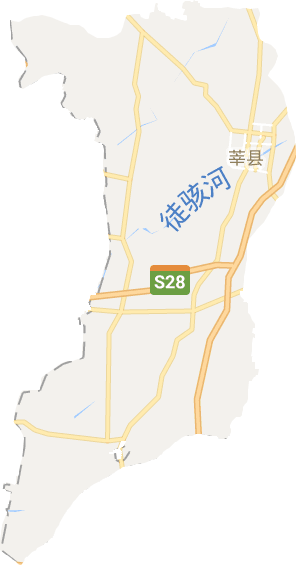 莘县电子地图