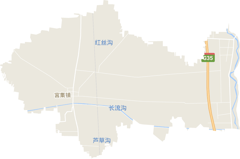 宫集镇电子地图