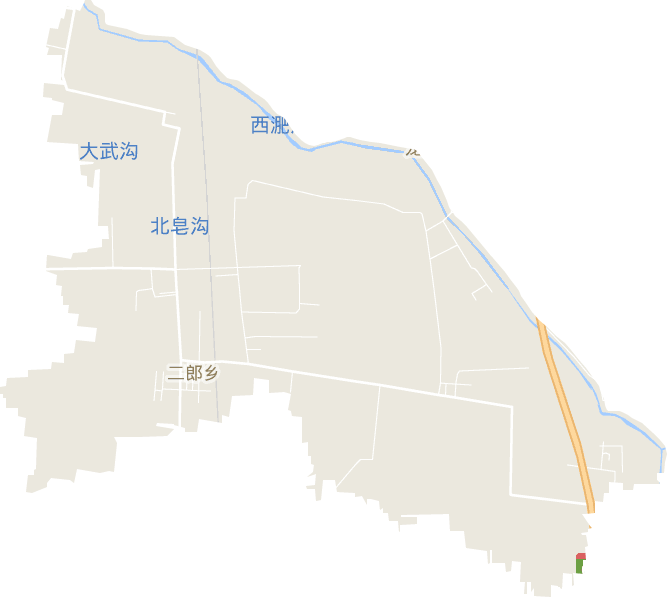 二郎乡电子地图