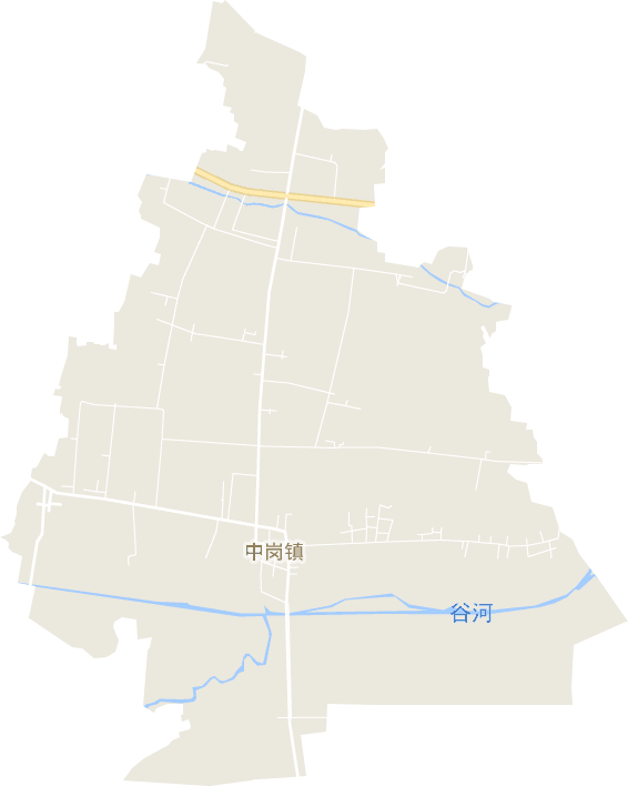 中岗镇电子地图