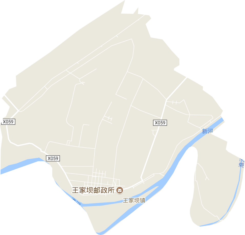 王家坝镇电子地图