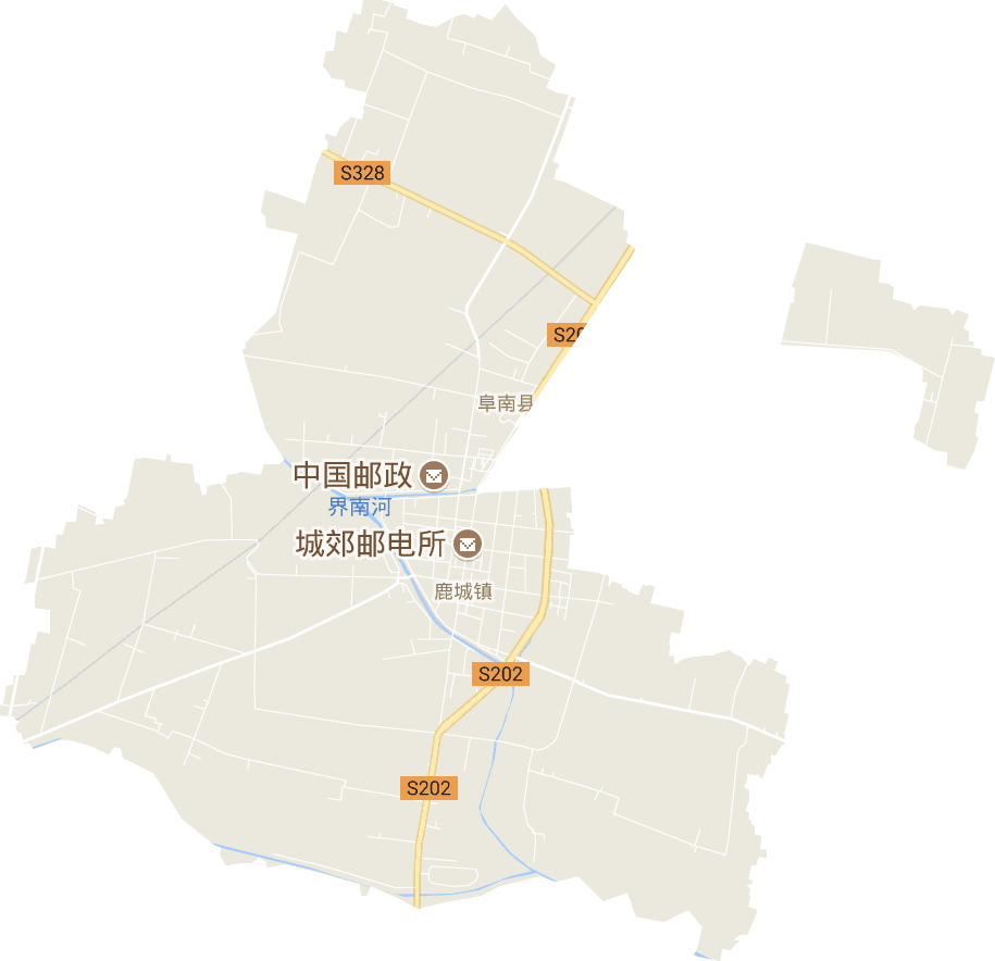 鹿城镇电子地图
