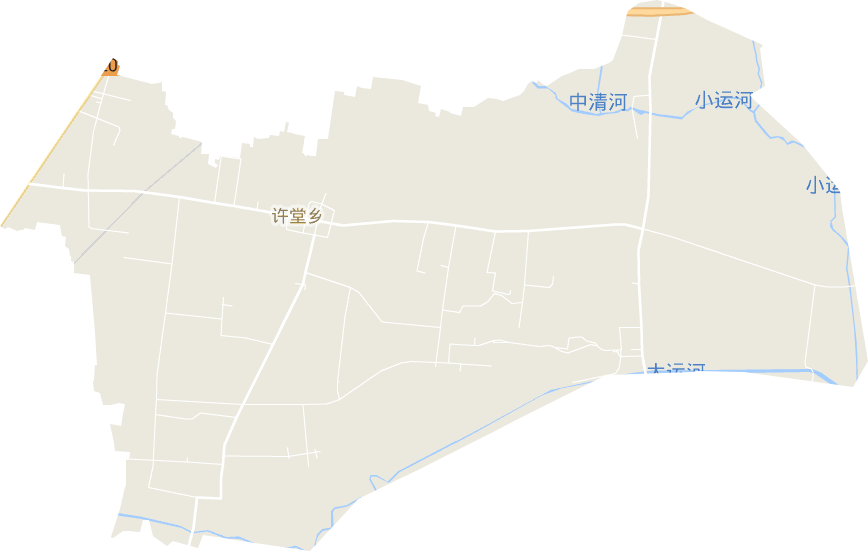 许堂乡电子地图