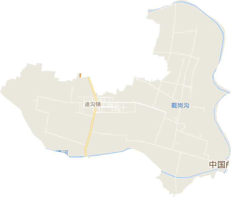 迪沟镇电子地图