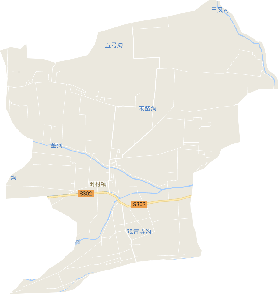 时村镇电子地图