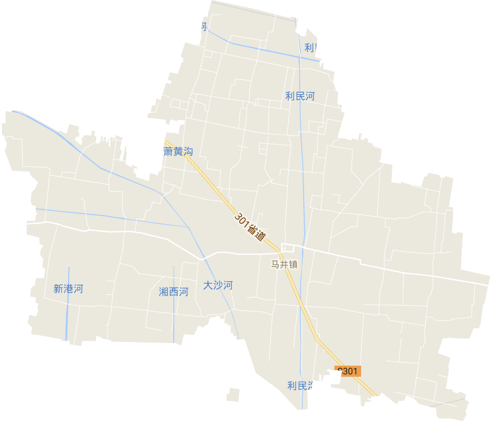 马井镇电子地图