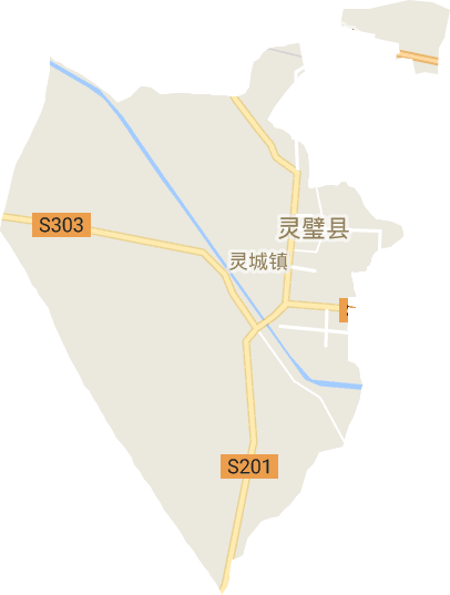 灵城镇电子地图