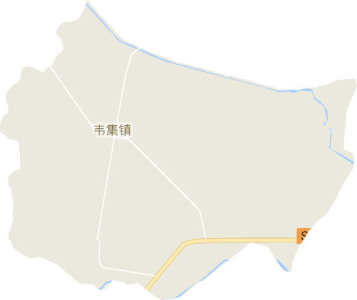 韦集镇电子地图