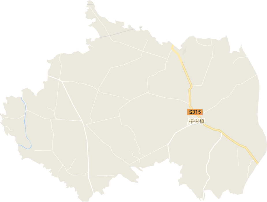 椿树镇电子地图