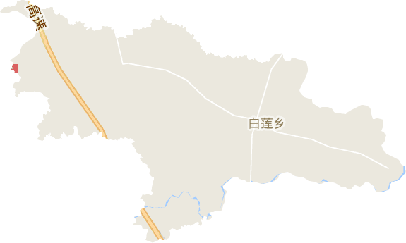 白莲乡电子地图