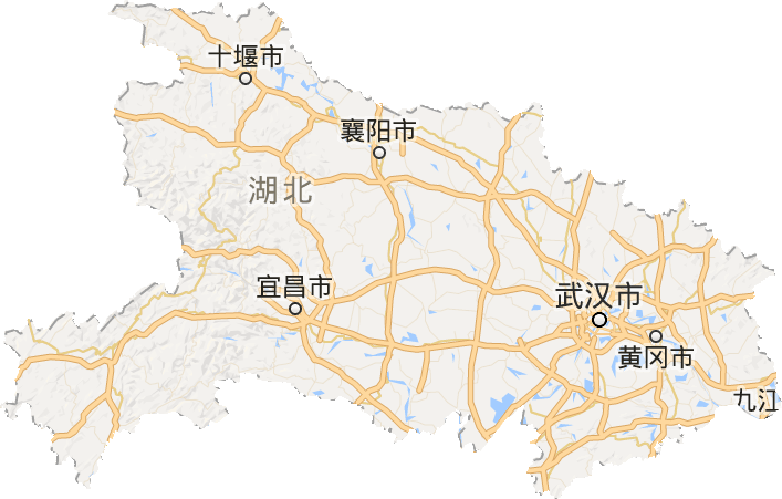 湖北省电子地图