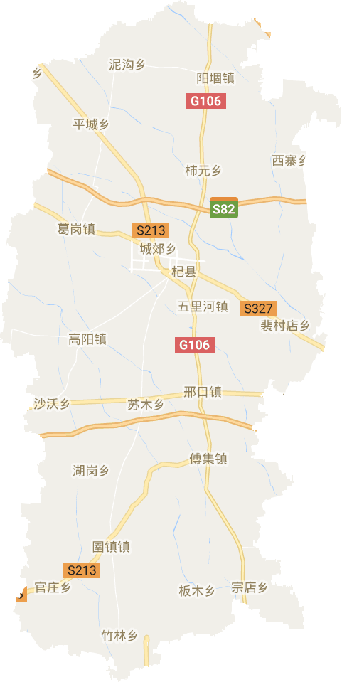 杞县电子地图
