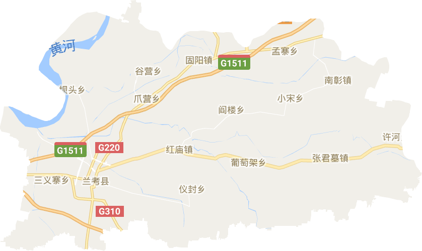 兰考县电子地图