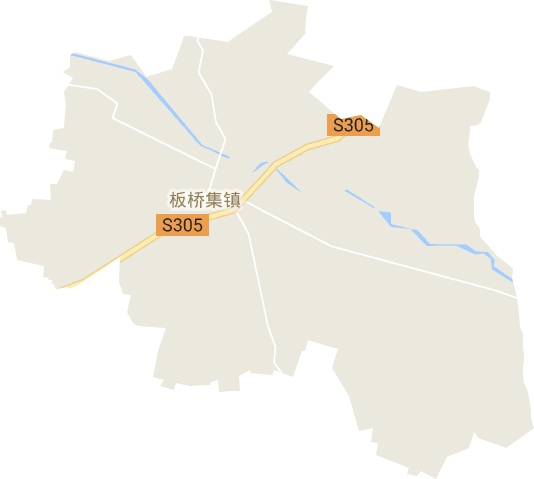 板桥集镇电子地图