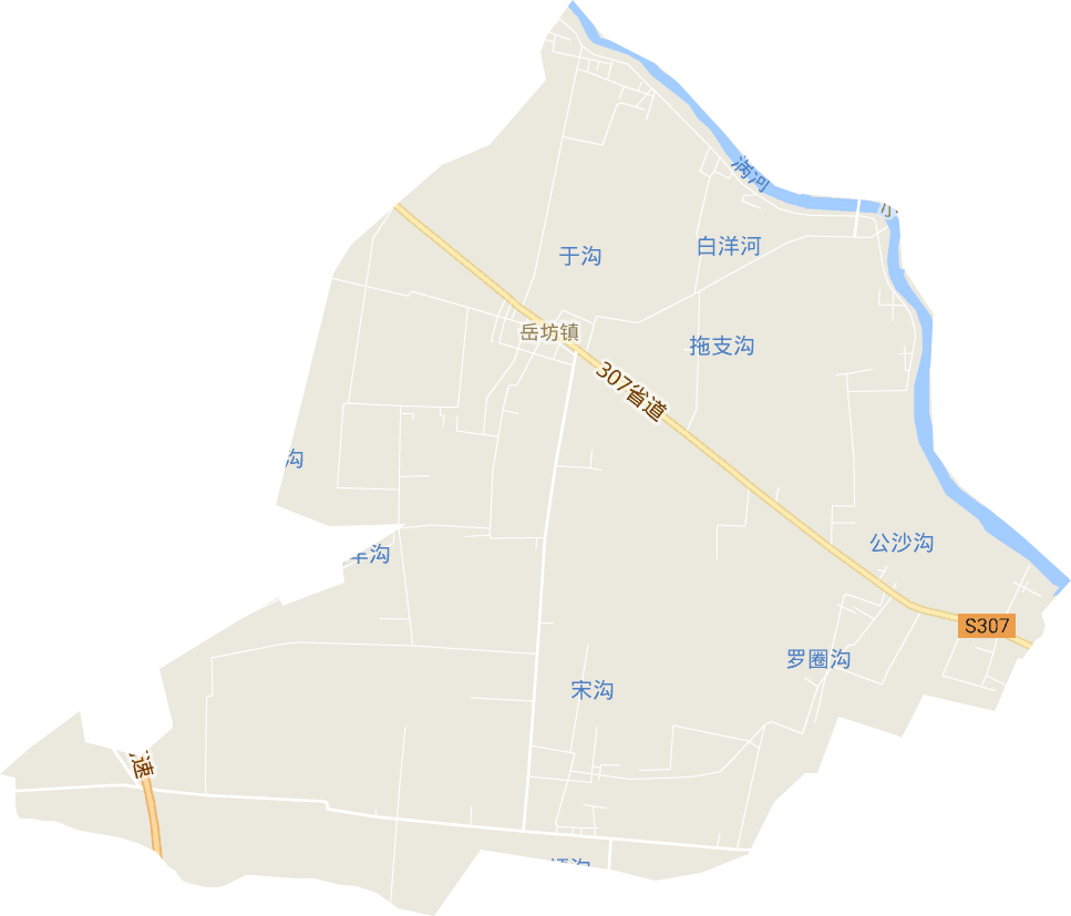岳坊镇电子地图