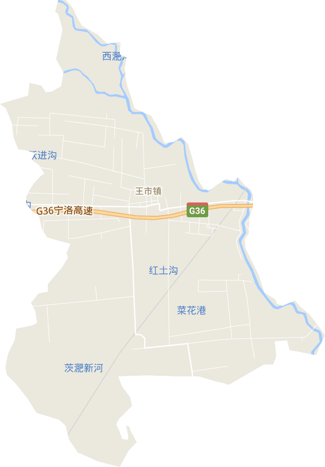 王市镇电子地图