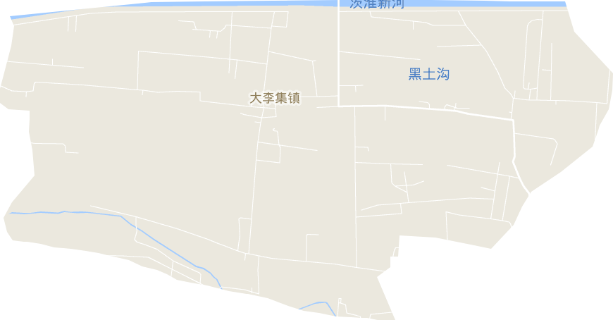 大李集镇电子地图