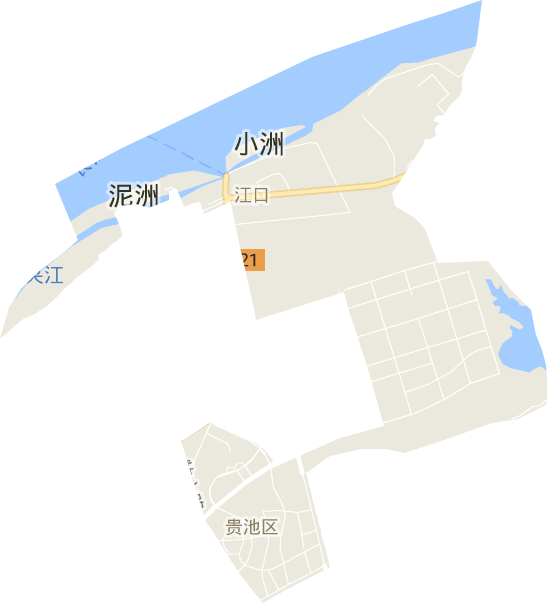 江口街道电子地图