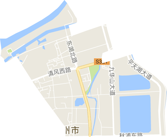清风街道电子地图
